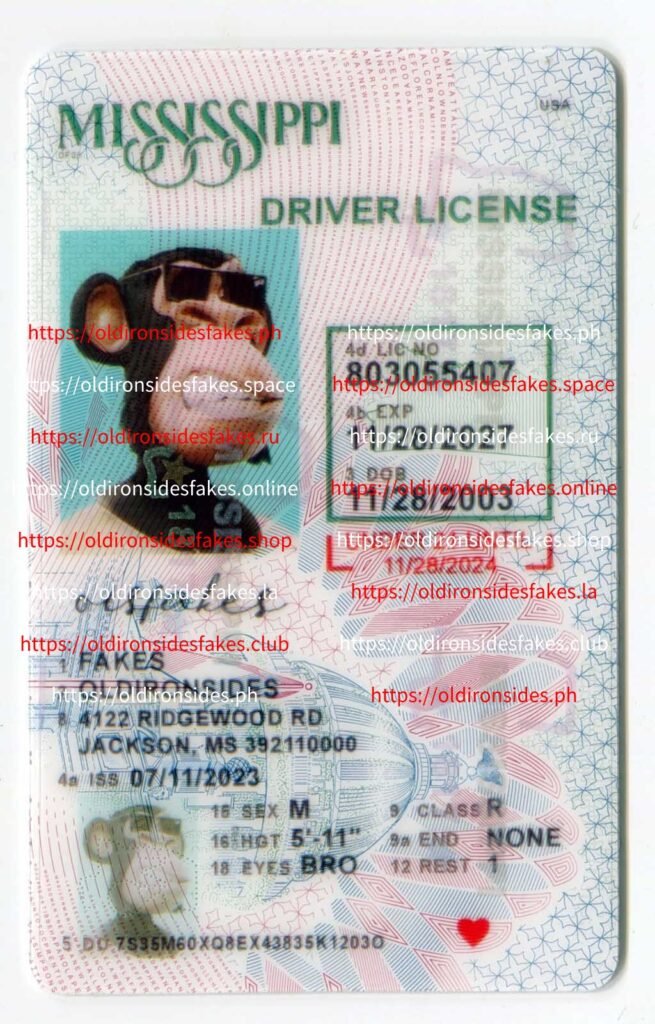 Mississippi Driver License(MS U21)