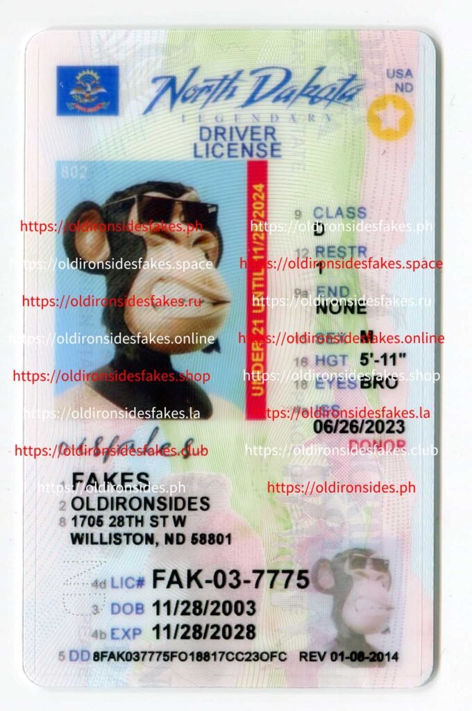 North Dakota Driver License(ND U21)